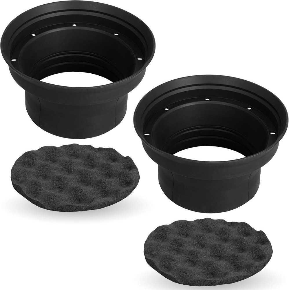 Customizable Waterproof Speaker Baffle Kit for 6.5" & 6.75" Car Speaker Systems