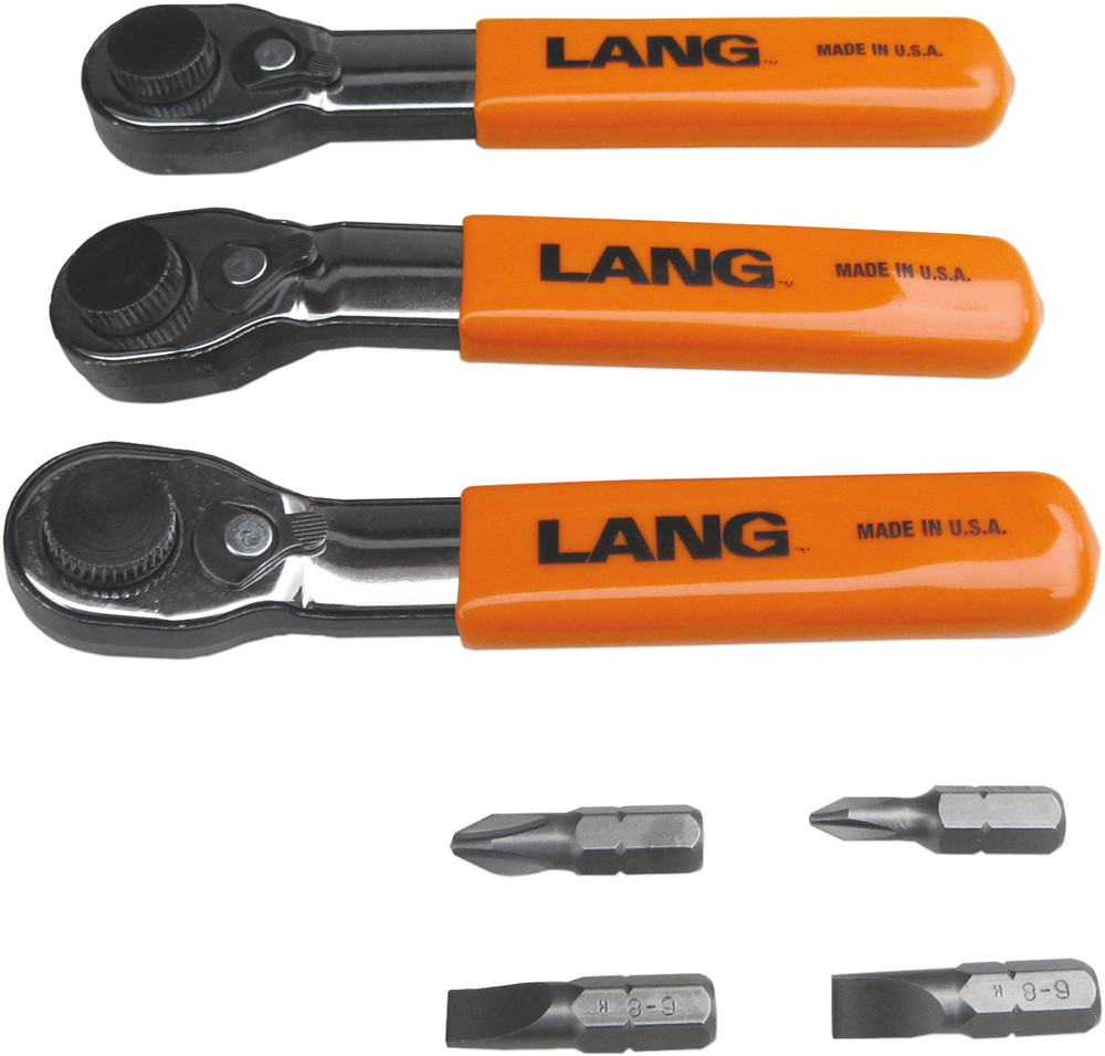 LANG TOOLS 5220 Fine-Tooth Wrench and Bit Set Maintenance Tasks