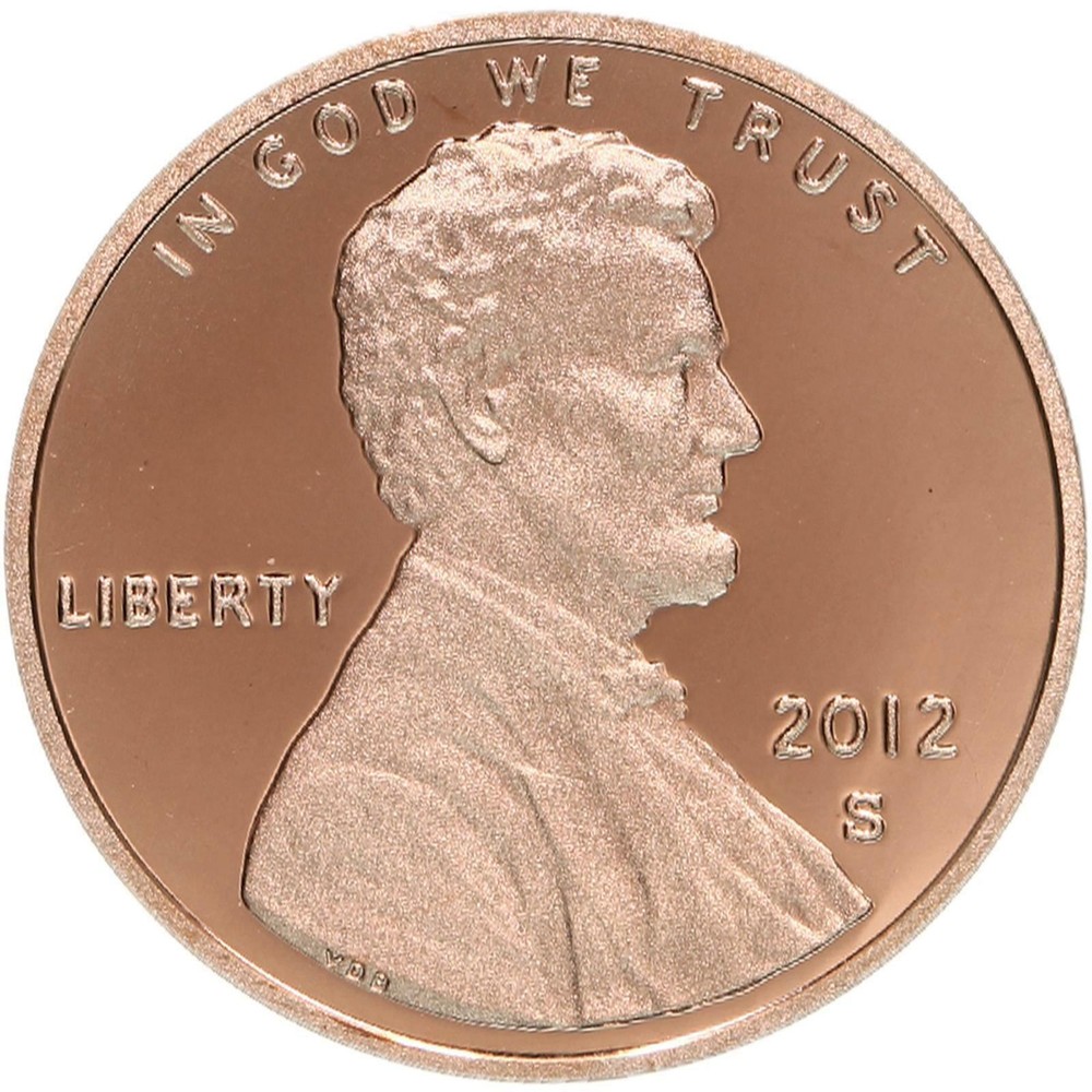 2012 S Lincoln Shield Cent Gem Deep Cameo Proof Penny