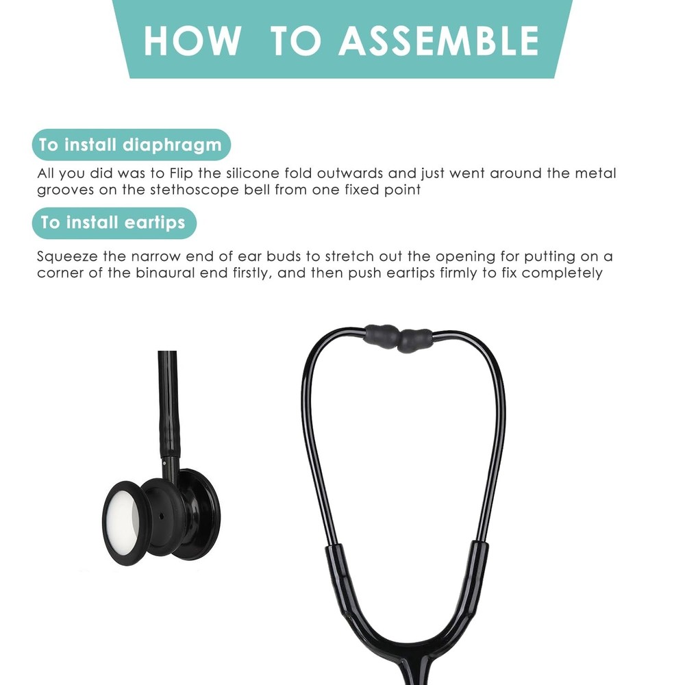 14-Pc Littmann Stethoscope Accessories Set - Enhanced Acoustic Performance