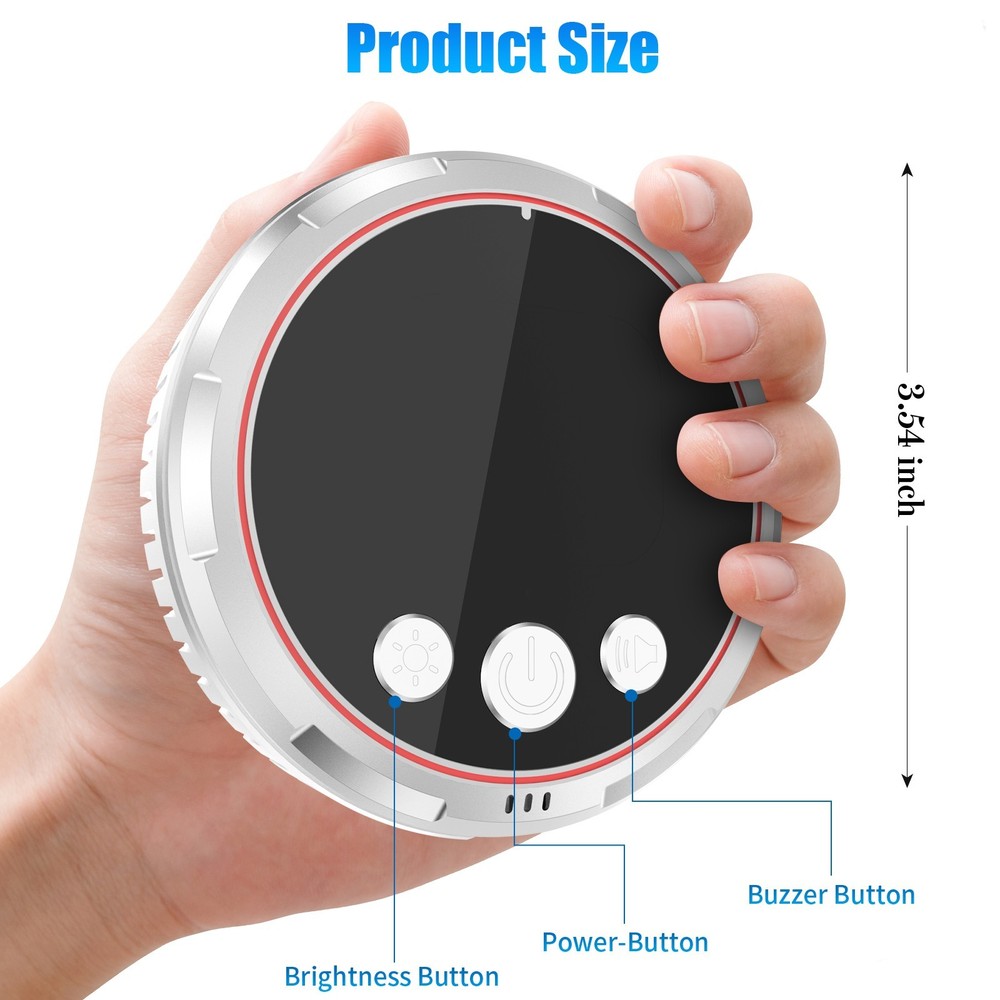Compact 5-in-1 Safety Alert Device with Smoke Detection Plug-in Design