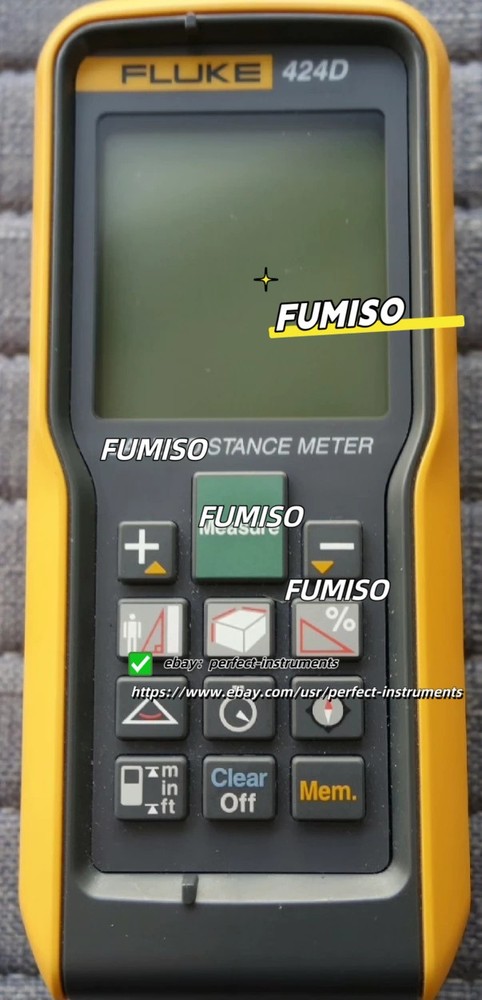 Fluke  424D Laser Distance Meter - Tested & Working -#per*