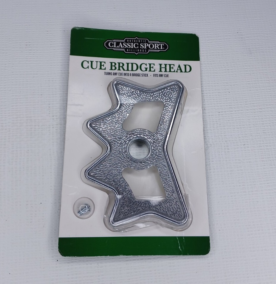 Classic Sport Cue Bridge Head Pool Game Billiards Accessory