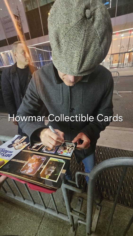 Brian D'Arcy James Custom Signed Card - Celebrity Toons
