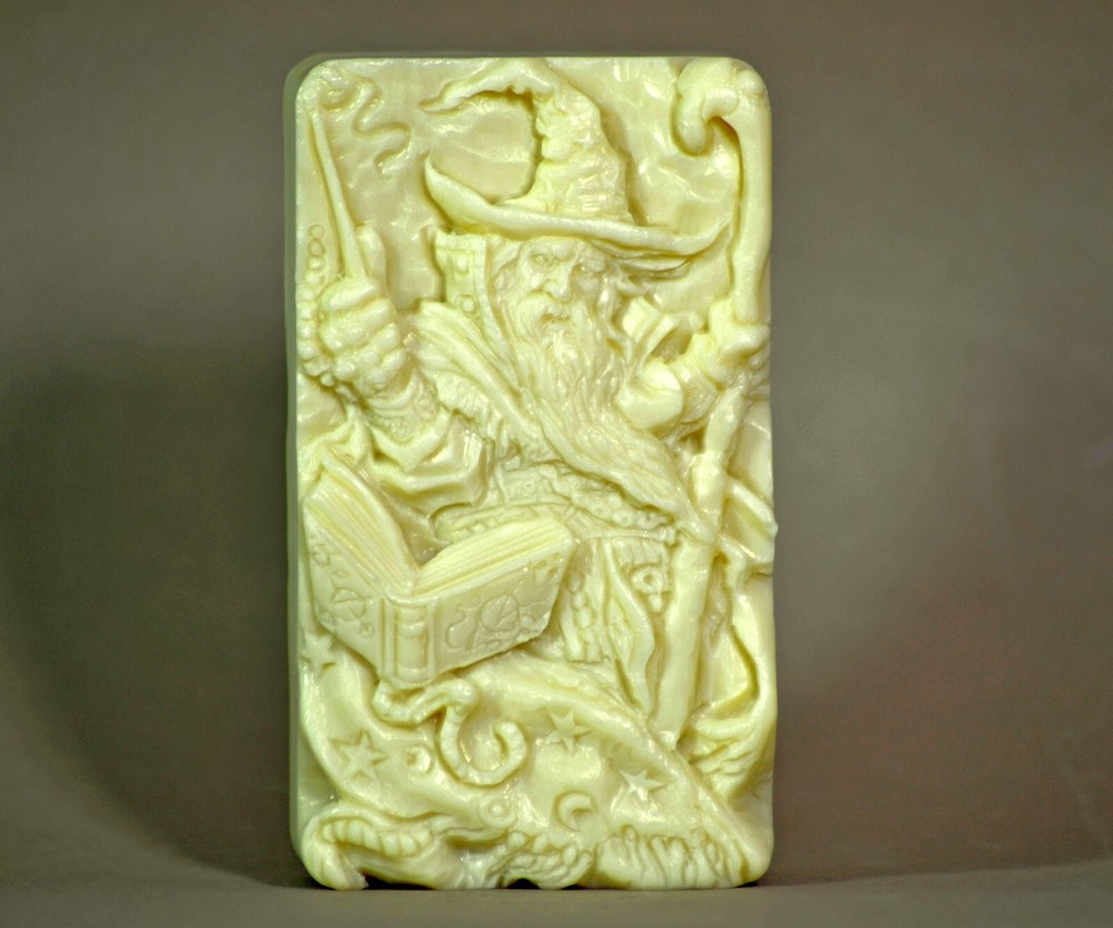 WIZARD SILICONE MOLD for soap making and other crafts