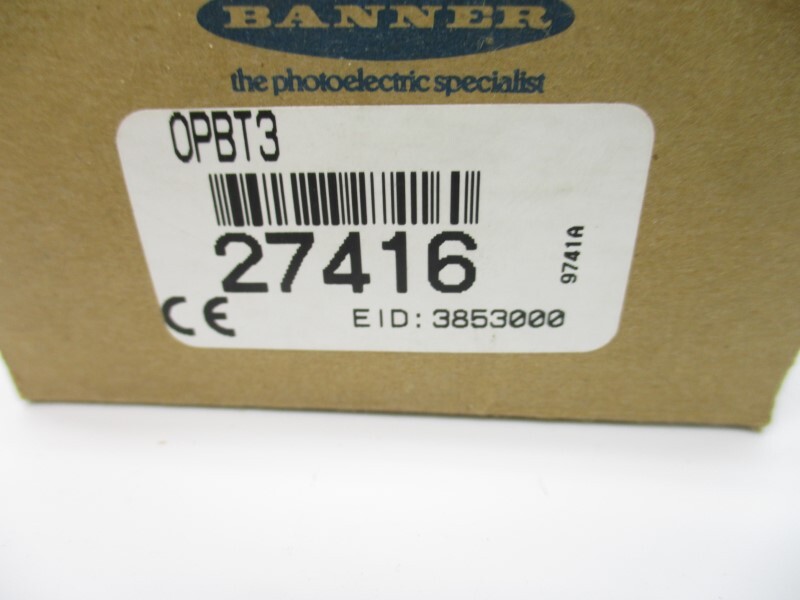 BANNER ENGINEERING OPBT3 27416 15-30VDC NSMP