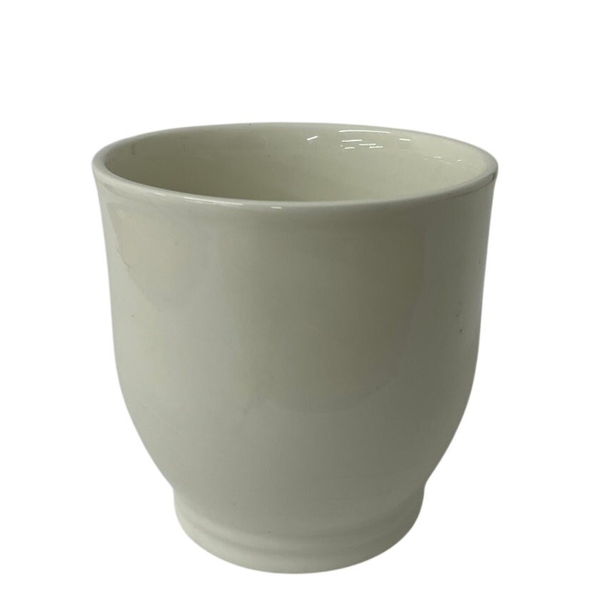 Smith & Hawken Portugal Ivory Ceramic Cachepot