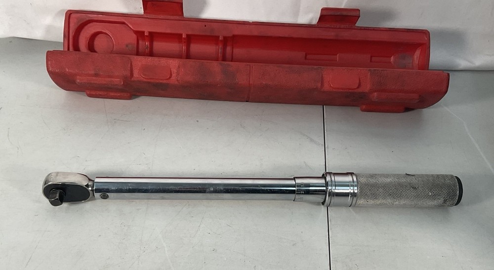AS-IS Snap-On Tools QD2RN50 3/8” Adjustable Click-Type FixedTorque Wrench