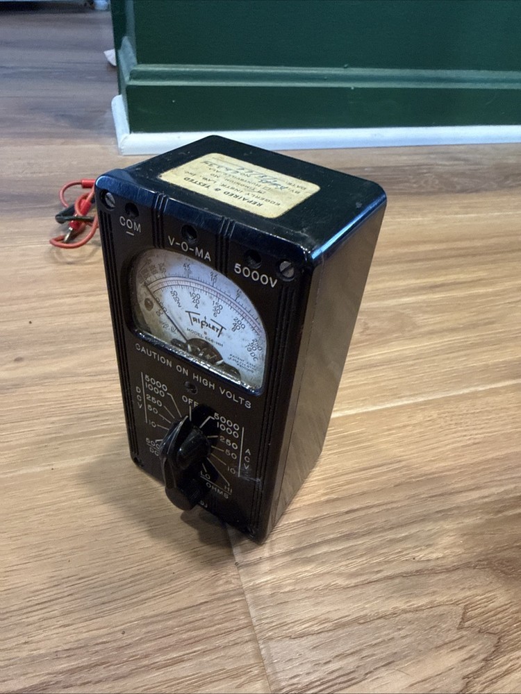 Antique Voltmeter Triplett Model 666-HH