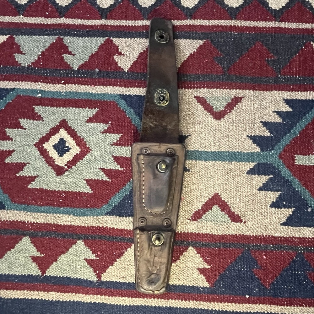 WWII USMC Leather Utility Belt Holster