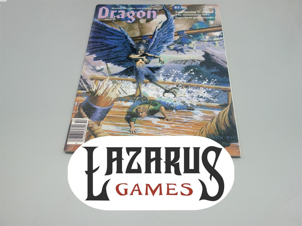 Dragon Magazine: Issue #90 - October 1984 (TSR)