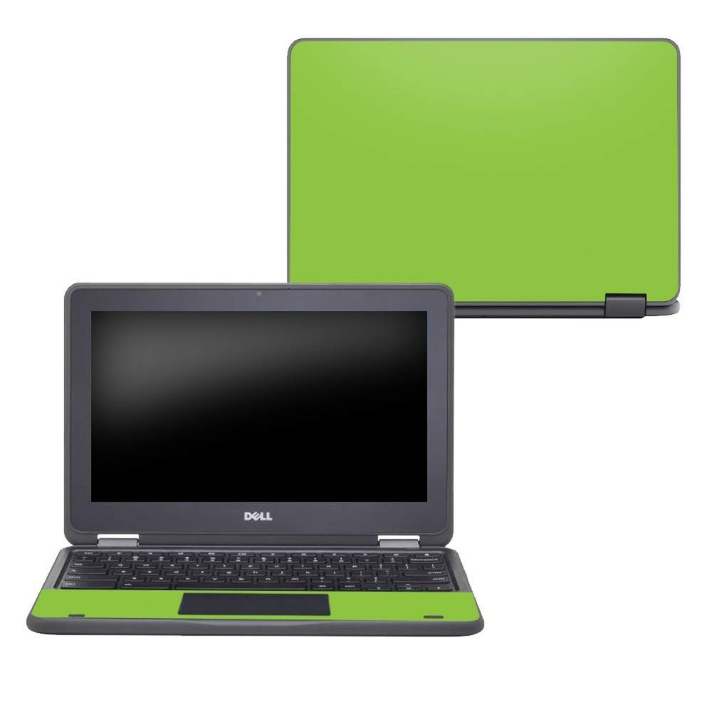 MightySkins Skin Compatible with Dell Chromebook 11" 3189 - Solid Lime Green ...