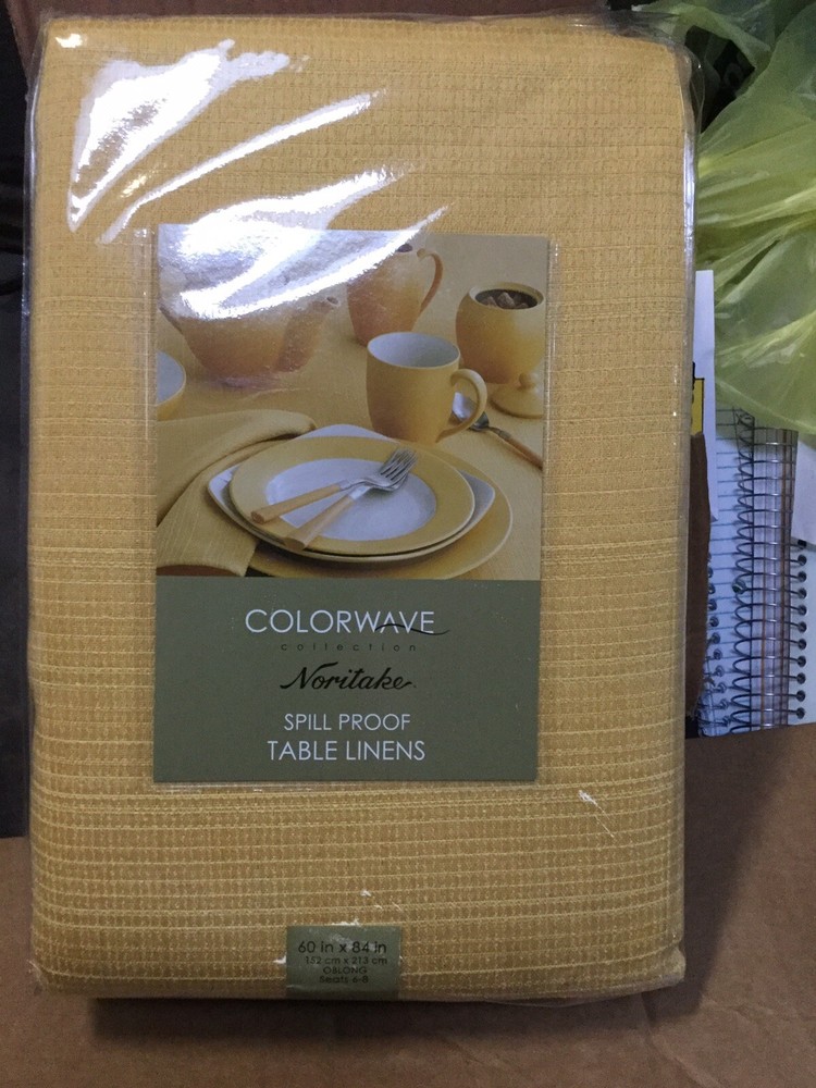 Noritake Colorwave Spill Proof Table Linens New