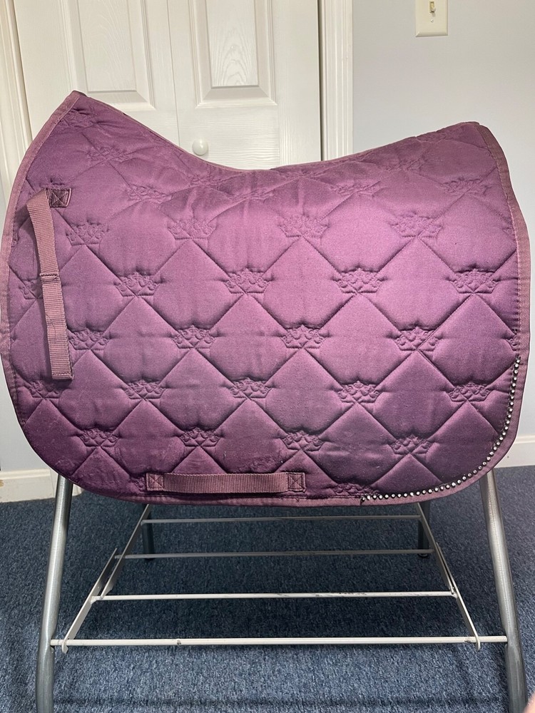 Horze Dressage Saddle Pad Quick-Dry Mesh Lining Pre-Owned