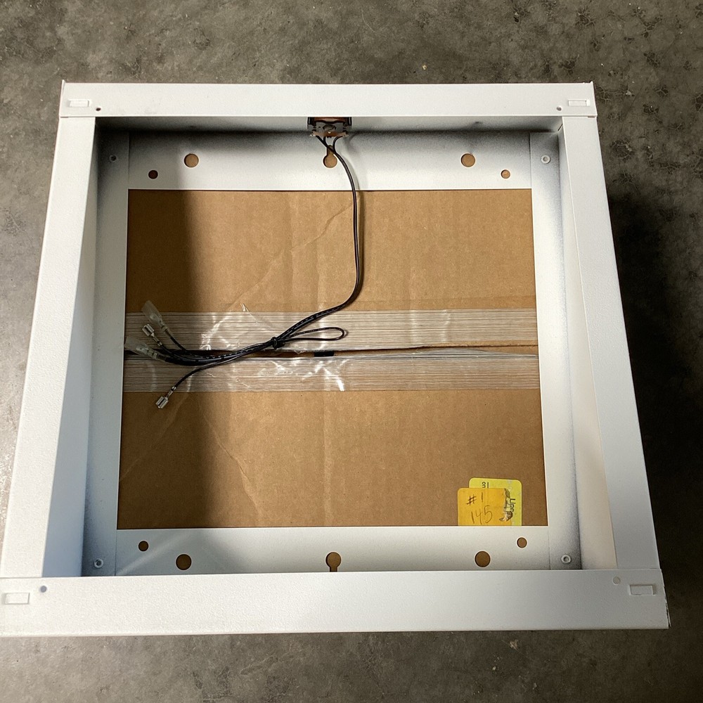 Quam SYSTEM 3/VC 8" Slanted Square Surface Wall-Mount Speaker Volume Control