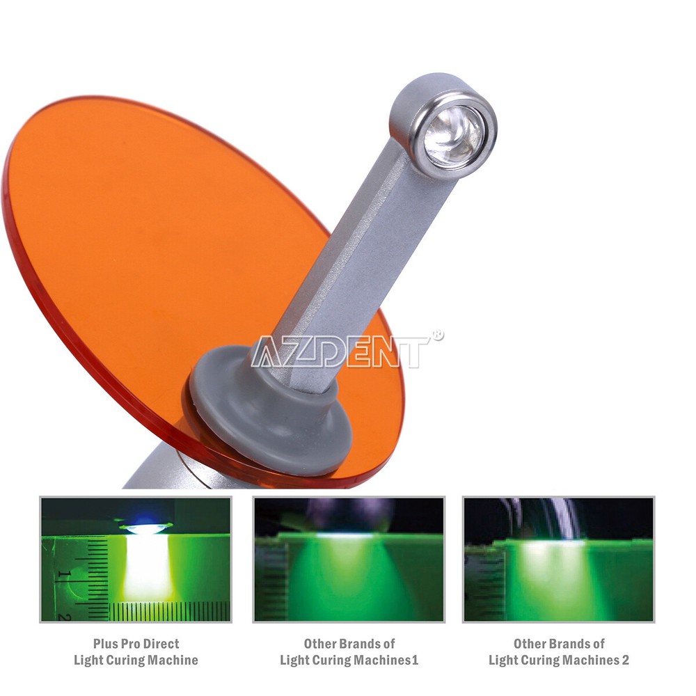 AZDENT Dental Wireless LED PRO105 Curing Light Lamp 1 Second Curing High