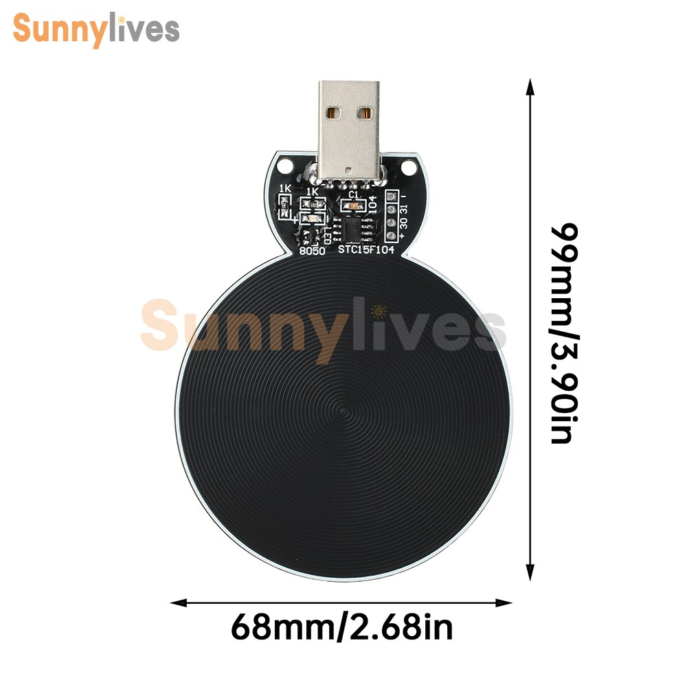 7.83Hz Schumann Wave Generator Signal Generator Square Wave Electromagnetic Wave