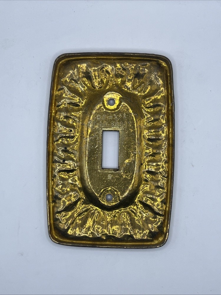 70’s Vintage Metal Switch Covers