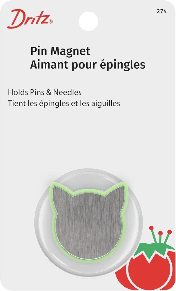 Dritz Sewing Machine Pin Magnet, Coral