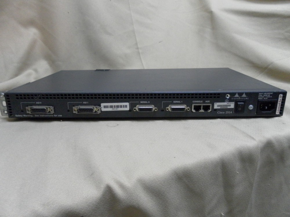 Cisco 2500 Series 2514 Router network switch TESTED FOR POWER