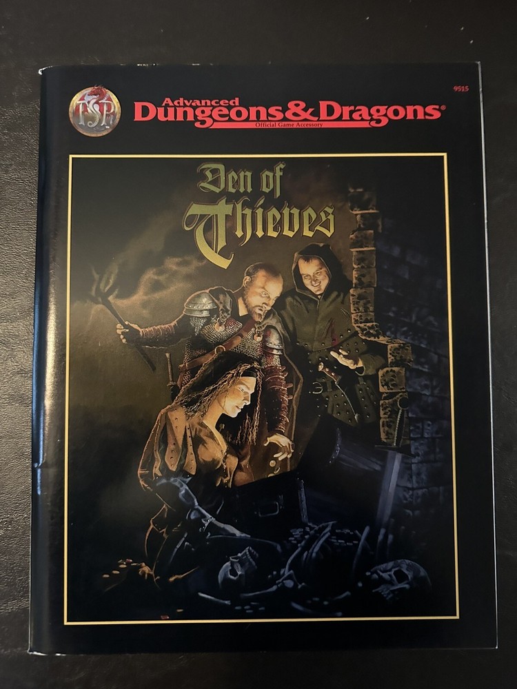 AD&D Den Of Thieves Game Accessory 1996 TSR 9515