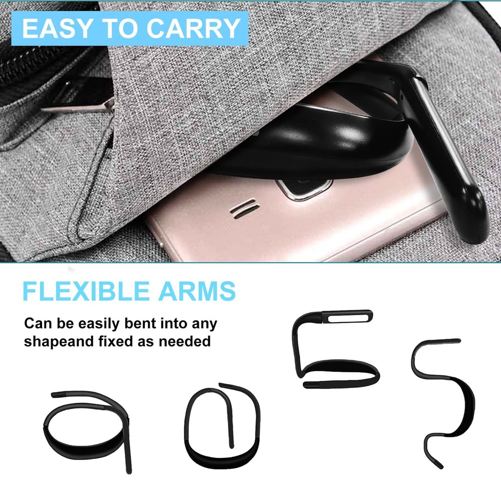 Neck Reading Light,Book Lights For Reading In Bed,Adjustable Brightness Desk ...