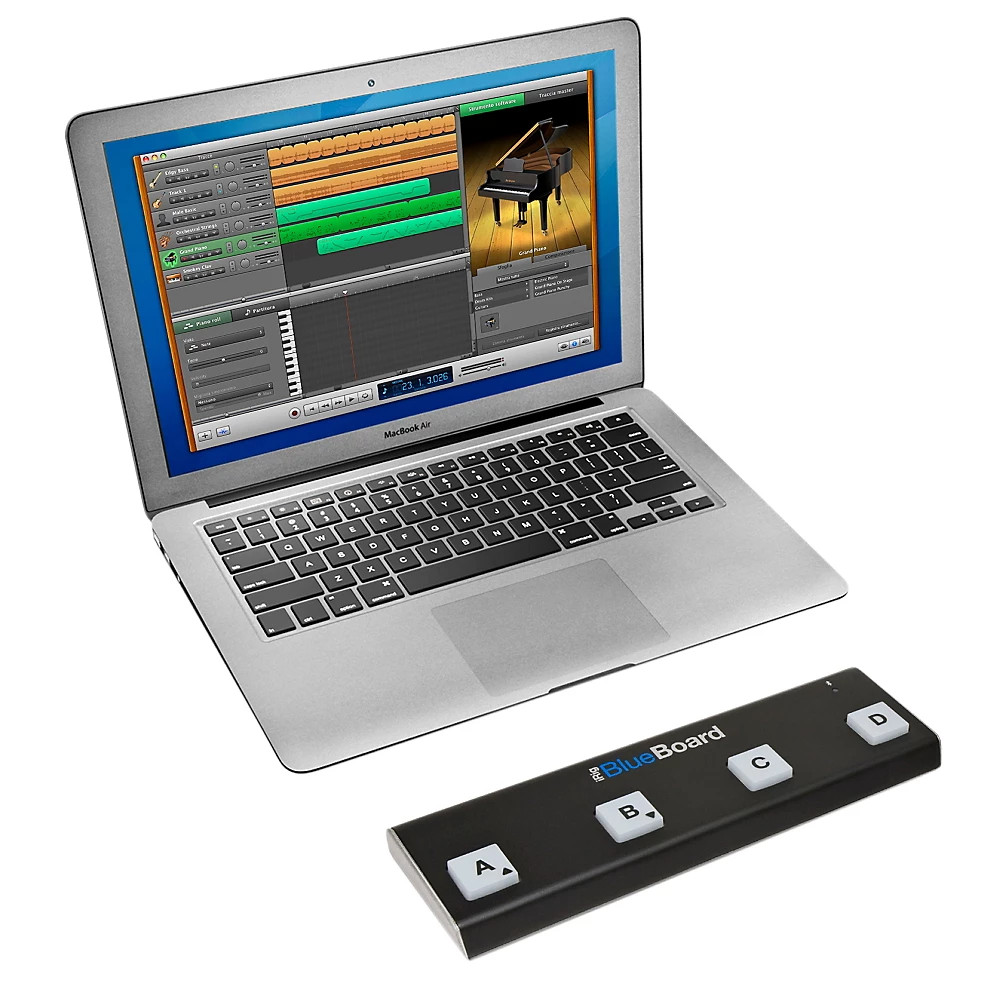 IK Multimedia iRig BlueBoard Bluetooth Wireless MIDI Footcontroller iOS and Mac