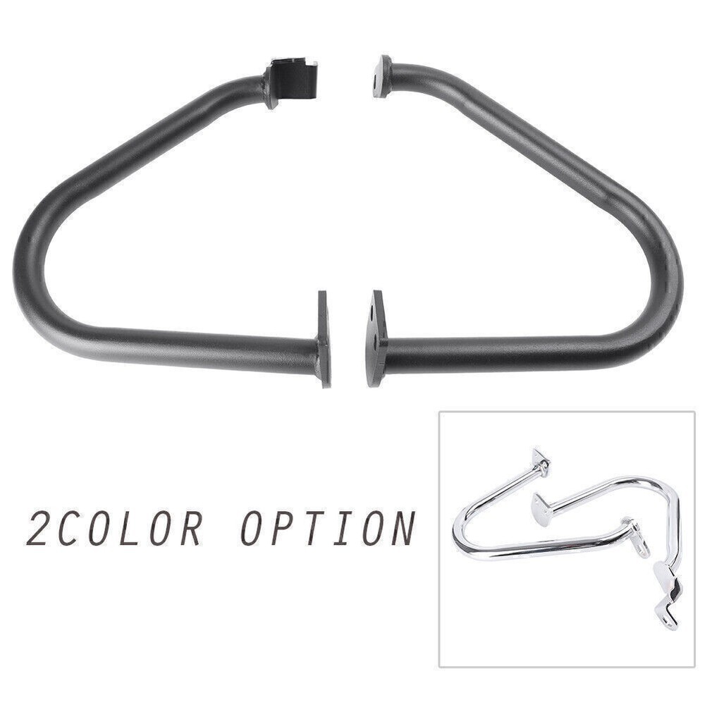 Crash Bar Guard Engine Guard Front Black / Chrome For T100 2009-2017