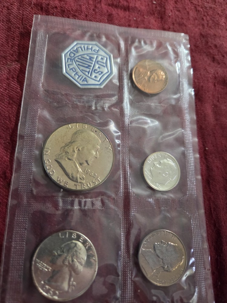 1962 US MINT SILVER PROOF SET ORIGINAL PACKAGING COA B/U MINT LUSTER