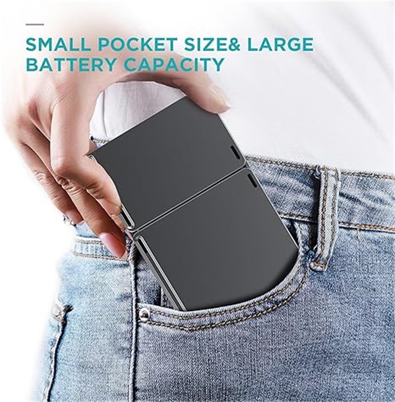 Mini Thin Fold Wireless Bluetooth Keyboard With Touchpad for iOS Android Windows