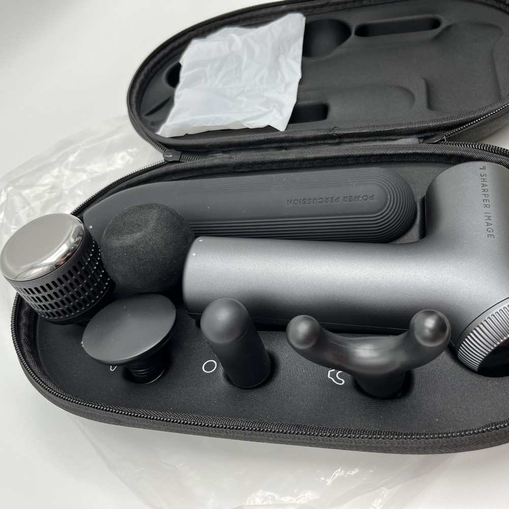 Sharper Image Power Percussion Hot & Cold Reach Percussion Massager