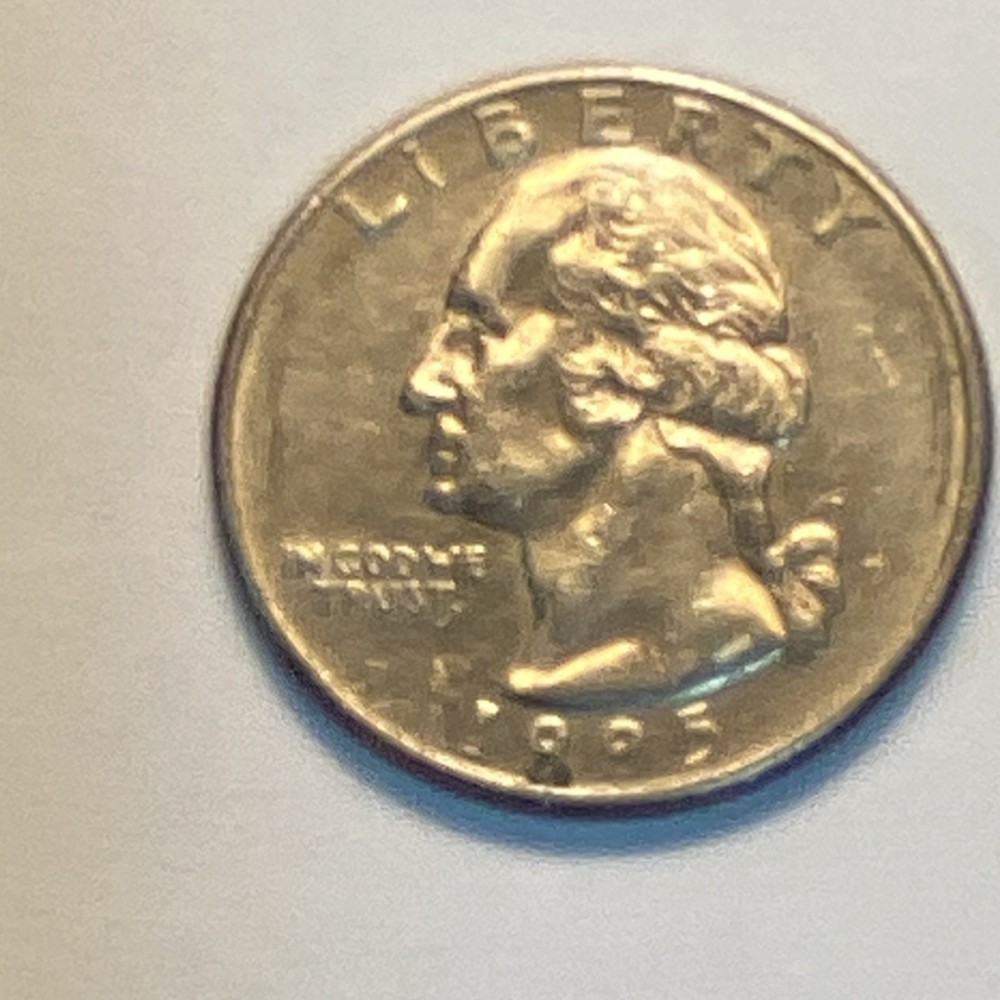 1995 D Washington Quarter “In Cod We Trust “