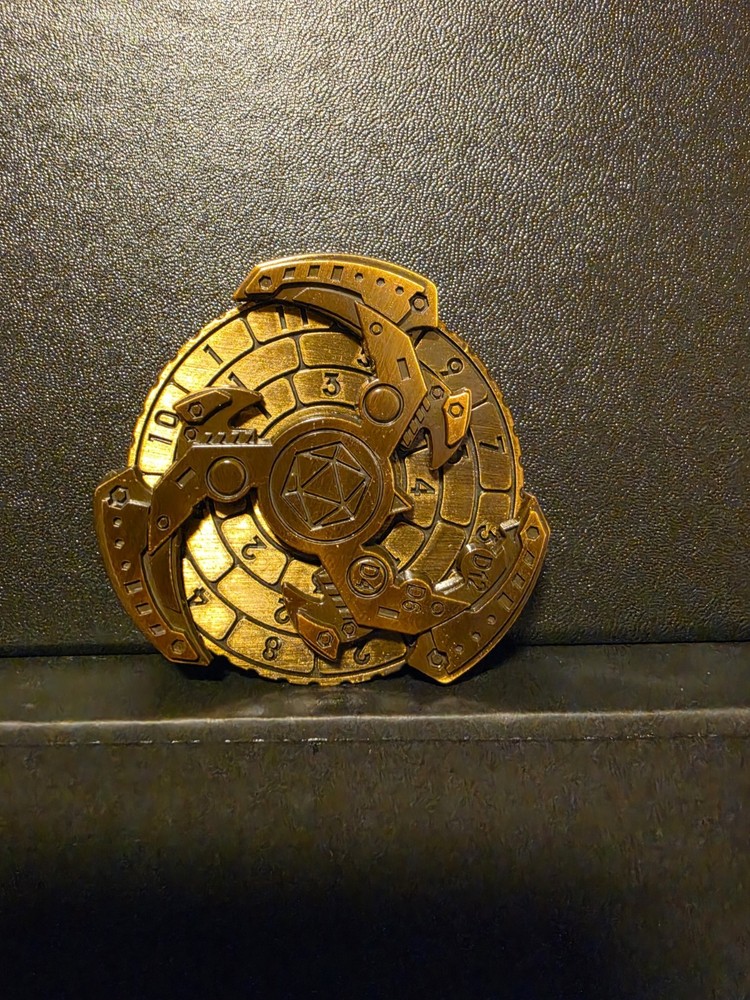 Metal DnD Dice Spinner
