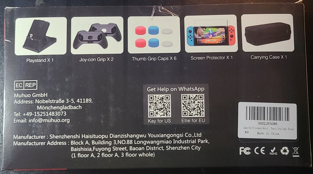 Nintendo Switch Accessory Deluxe Bundle HeysTop