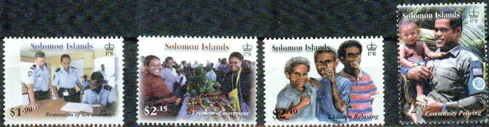 SOLOMON  ISLANDS - 2008 – POLICE -VF**
