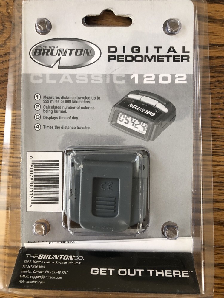 Brunton PED 1202 Digital Pedometer Calorie & Step Counter