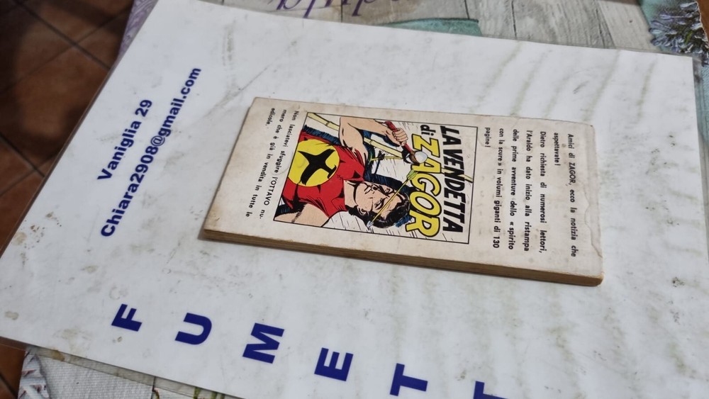 ZAGOR ORIGINAL STRIP 3RD THIRD SERIES NO. 46 EXCELLENT