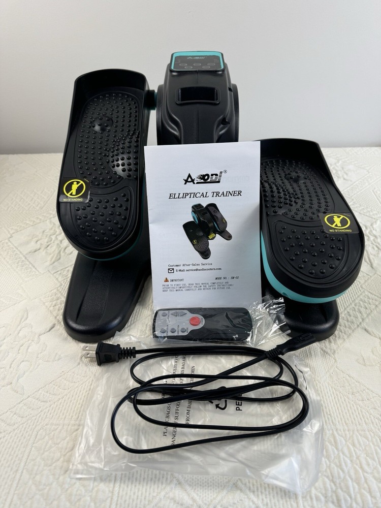 Under Desk Elliptical Machine Electric Ellipse Leg Exerciser While Sitting