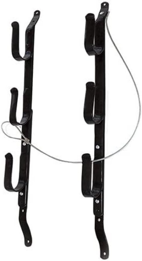 Adjustable 3-Gun Rack for Truck Rear Window - Secure Firearm Storage Solution