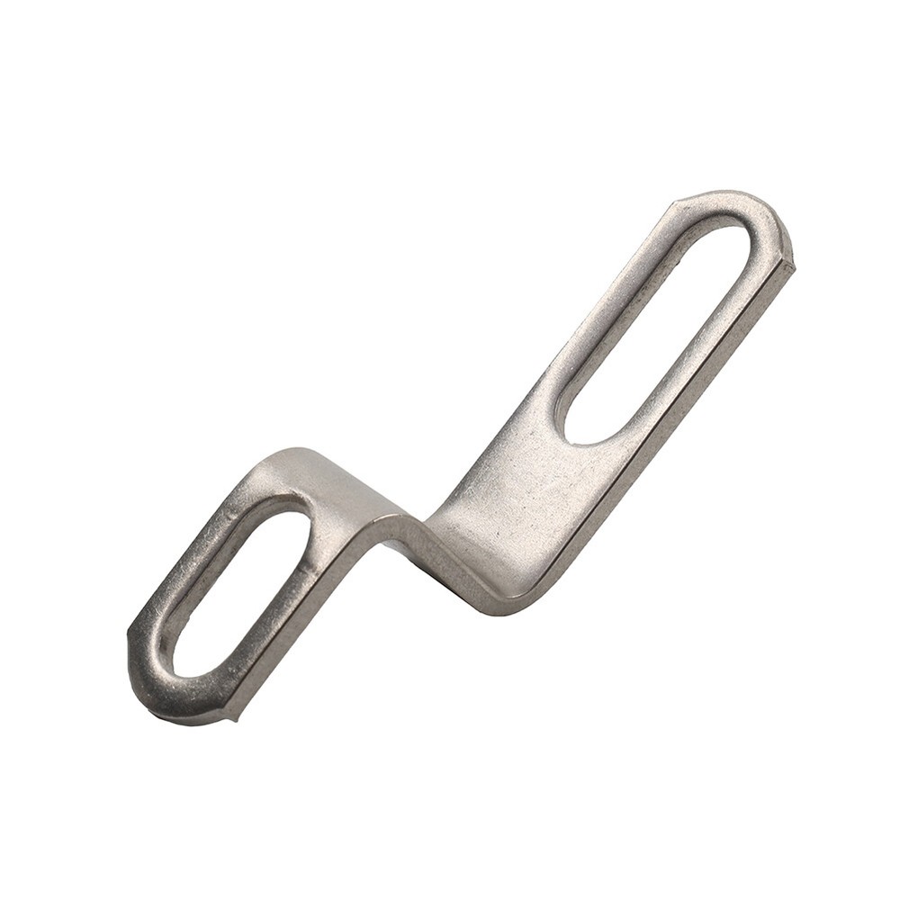 Universal Motorcycle Exhaust Pipe Fixed Clamp Bracket Z-Shaped Mounting