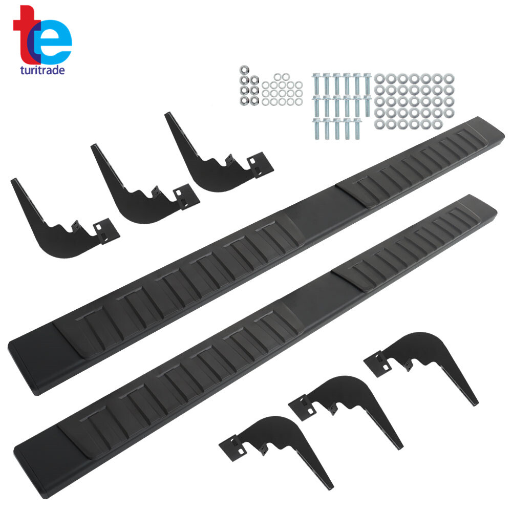 Running Boards For 2009-2018 Dodge Ram 1500 Crew Cab 6" Side Step Nerf Bars