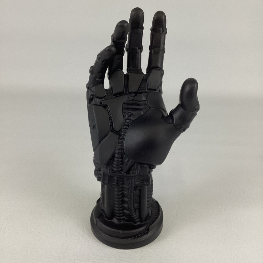 Robot Bionic Hand Video Game Controller Stand Black Cyberpunk Gaming Accessory