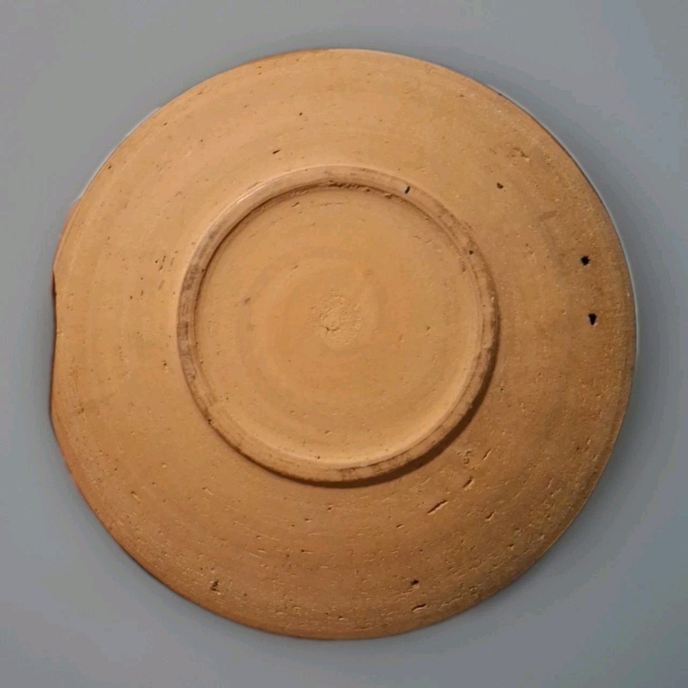 Hand Painted Peruvian Clay Plate