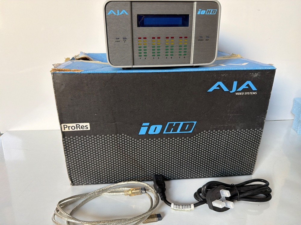 AJA IO HD ProRes SDI Analog Digital FireWire Media Encoder