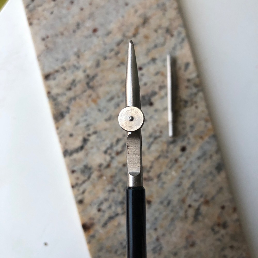 Vintage Drafting Ruling Pen / Drafting Tool w/ Spare Head / Top