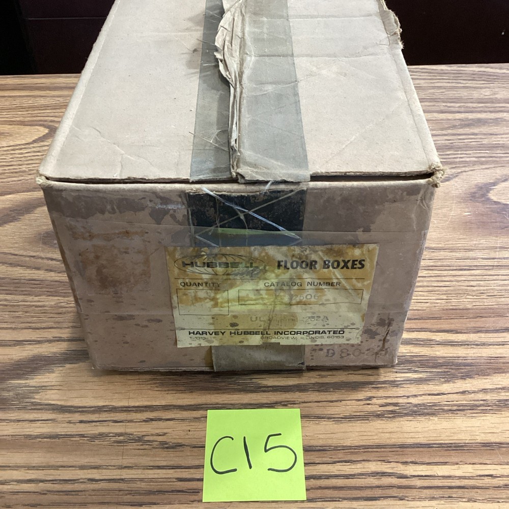 Hubbell B-2506 Fully Adjustable Outlet Box