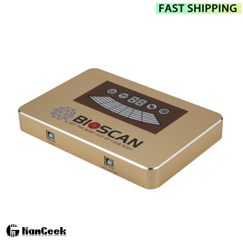 F/ BIOSCAN Quantum Resonance Magnetic Analyzer w/ Testing Probe 52 Reports