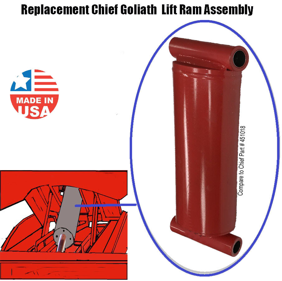 Replacement Chief Goliath Frame Machine Lift Ram - Hydraulic Cylinder
