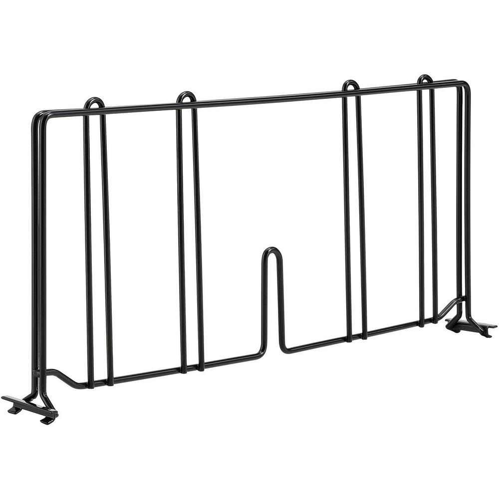 Nexel AD821B Black Epoxy Divider 21"D x 8"H