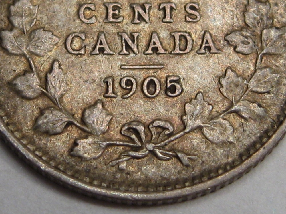 1905 Five Cent 5¢ CANADA. #27
